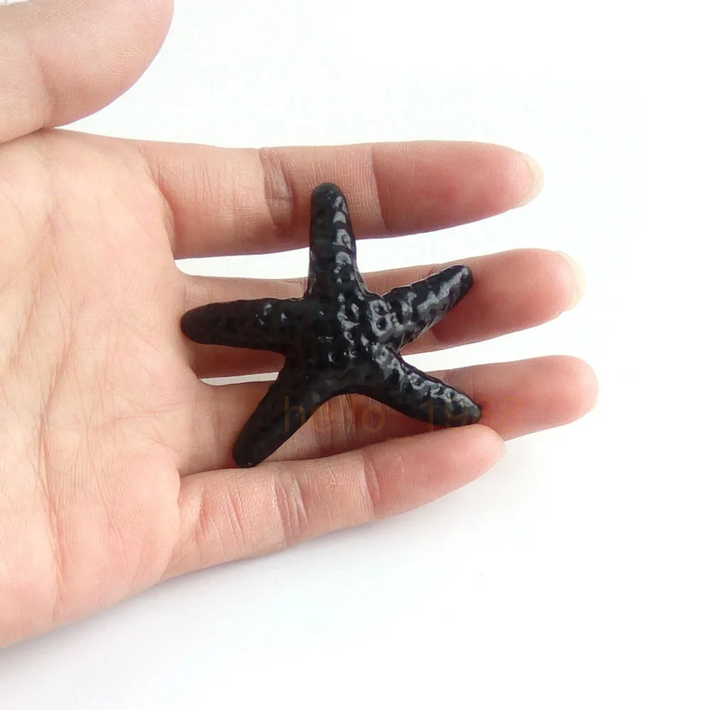 1 шт. антикварные Морская звезда черная ручка мебельная для кабинета ящик