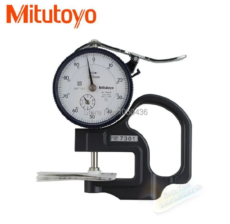 Толщиномер Mitutoyo с циферблатом 7301 0 10 мм/0 01 дюйма|dial thickness|thickness gagethickness gage mitutoyo |
