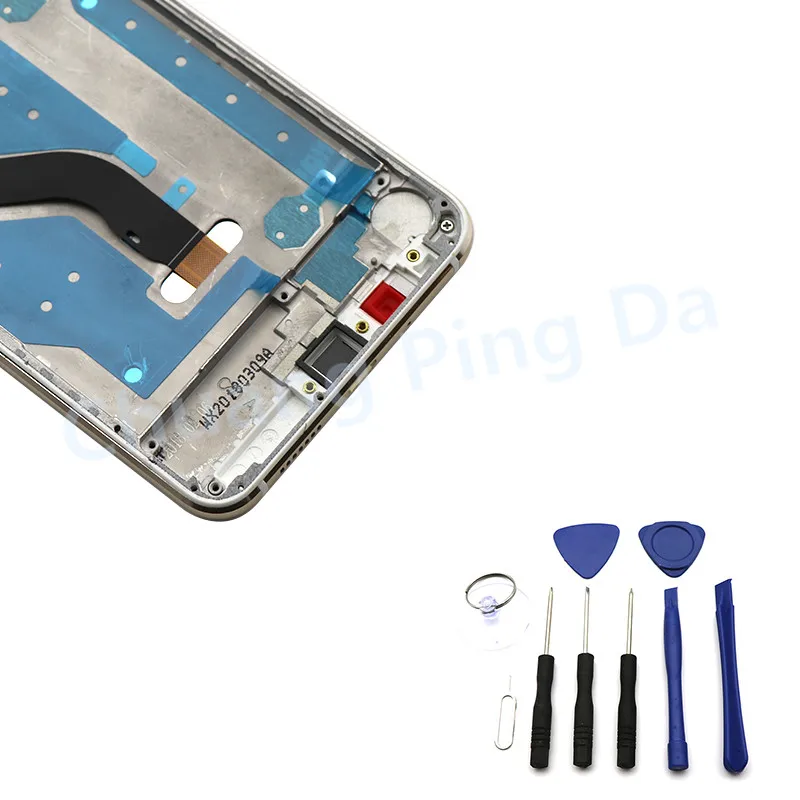 5.2&quot LCD Display with frame for Huawei P10 Lite Lcd Screen Touch Digitizer+LCD Assembly+frame |