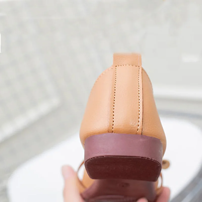 Женская обувь на плоской подошве в Корейском стиле универсальная Студенческая