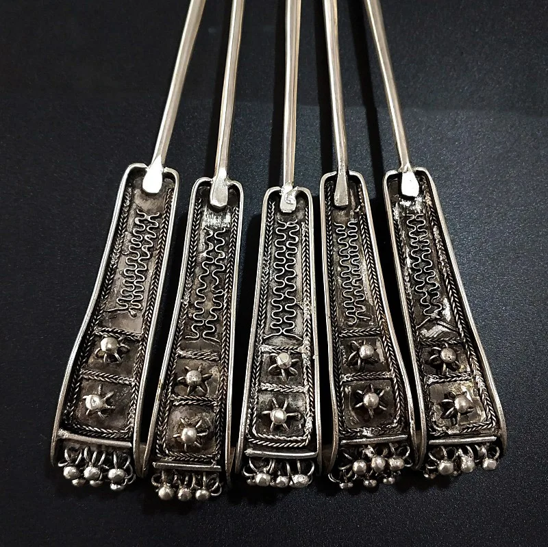 Хит продаж новинка бесплатная доставка ручная работа серебряные украшения Miao