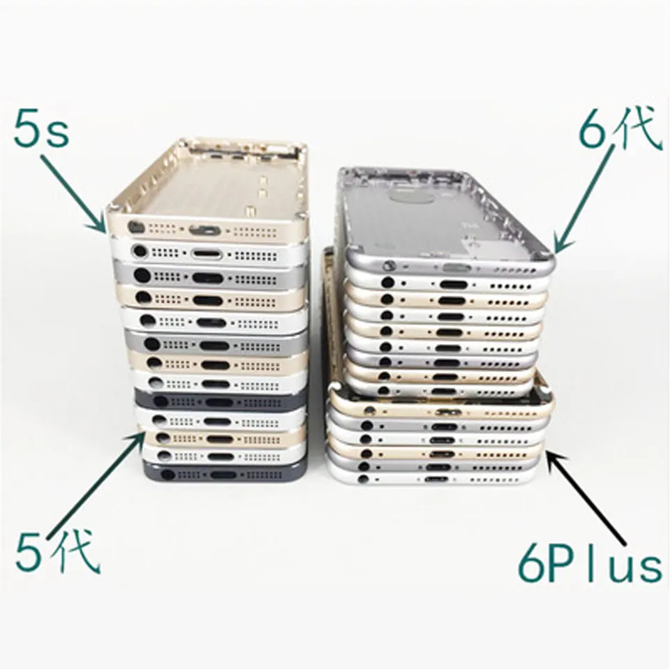 Качественный чехол для iPhone 7, 7, p, 8, 8, 6, 6, p, 6s, p, 5S, 5, металлический чехол, средняя рамка, на заказ IMEI