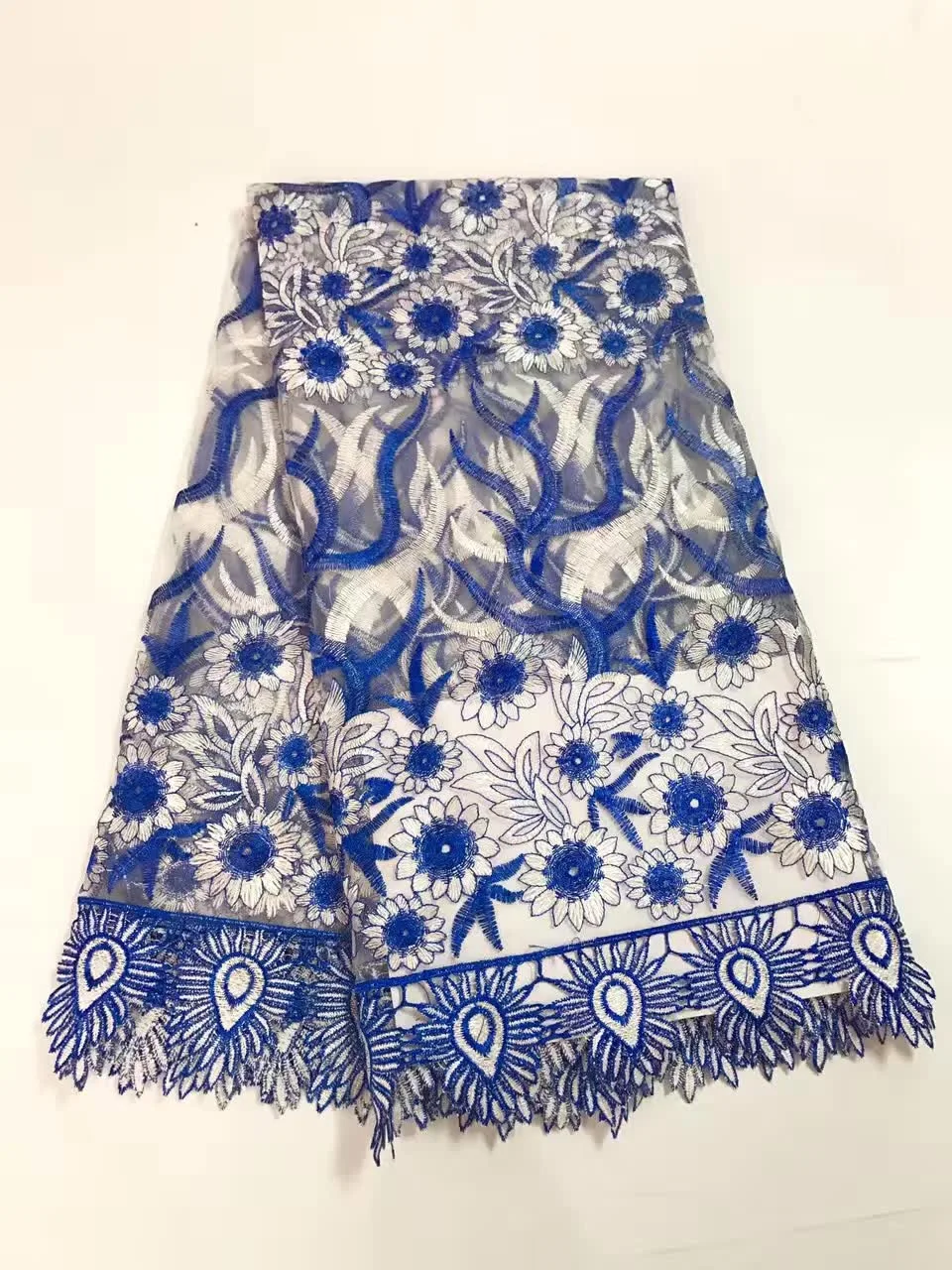 Продажа африканская кружевная ткань двойной цвет швейцарская вуаль кружева