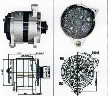 

Генератор переменного тока JFZ2910E 5801329442 для двигателя IVECO, 28 в, а