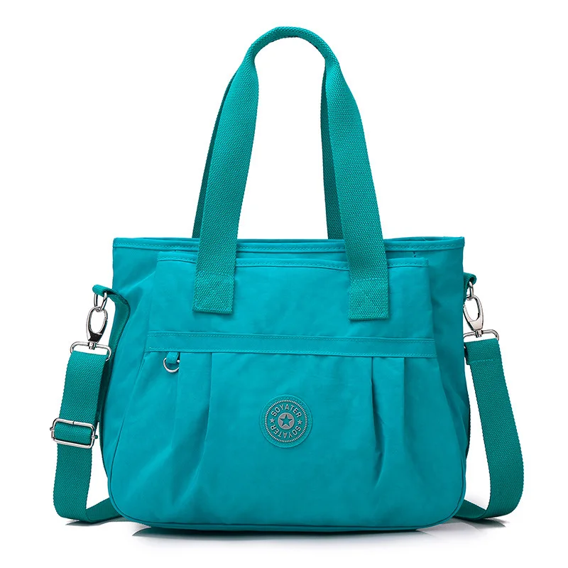 Женская моющаяся нейлоновая тканевая сумка Повседневная модная на одно плечо