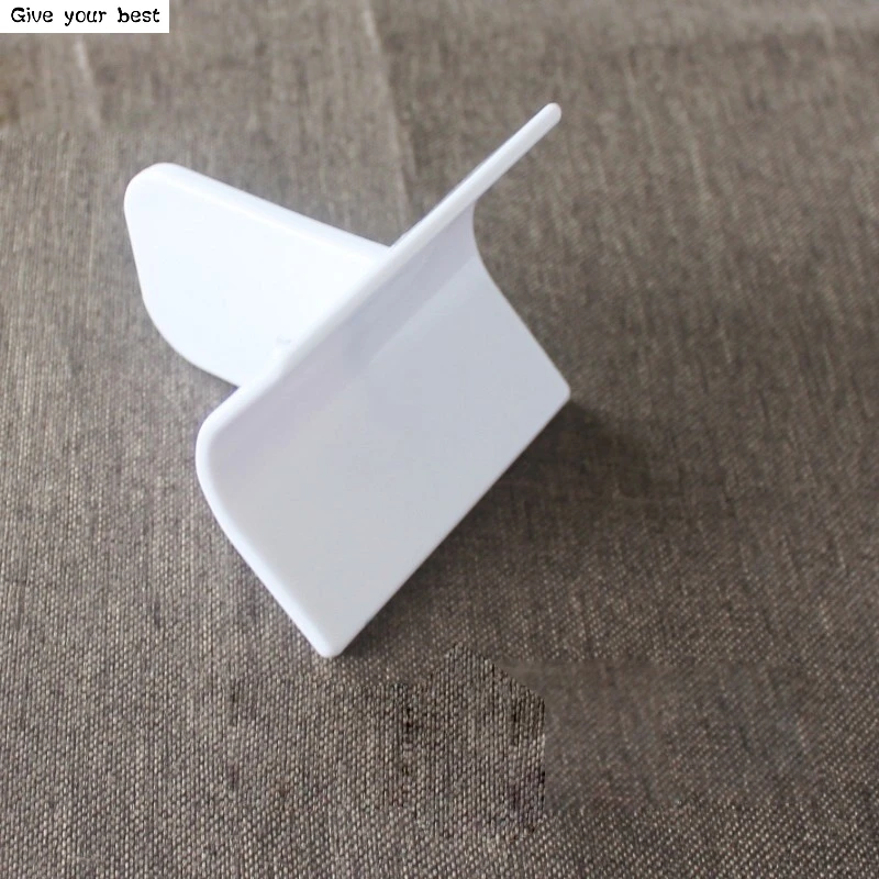 DIY Пластиковые прямые углы для торта с блестящим веслом отделка помадки сахара