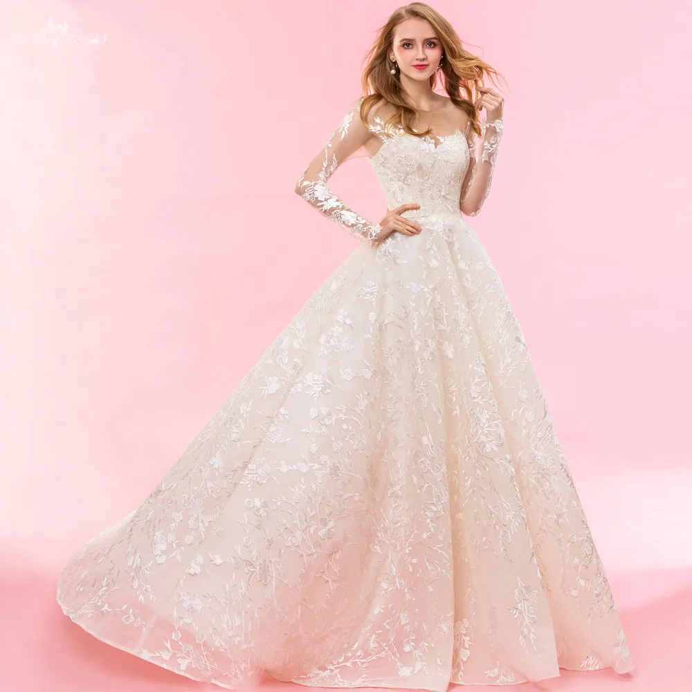 RSW1322 реальные фотографии Yiaibridal свадебное платье с длинным рукавом цвета