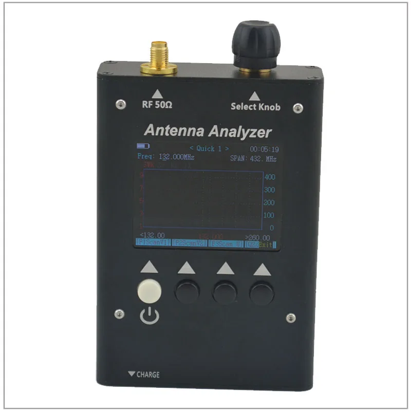 SURECOM SA-250 SA250 132-173/200-260/400-519 МГц Цвет Графический Анализатор антенны analizador де антена
