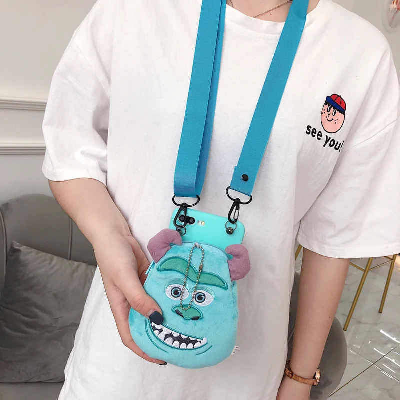 Для huawei P30 p20 pro Doraemon чехол с милыми монстрами Обложка кошелька для детей подарок