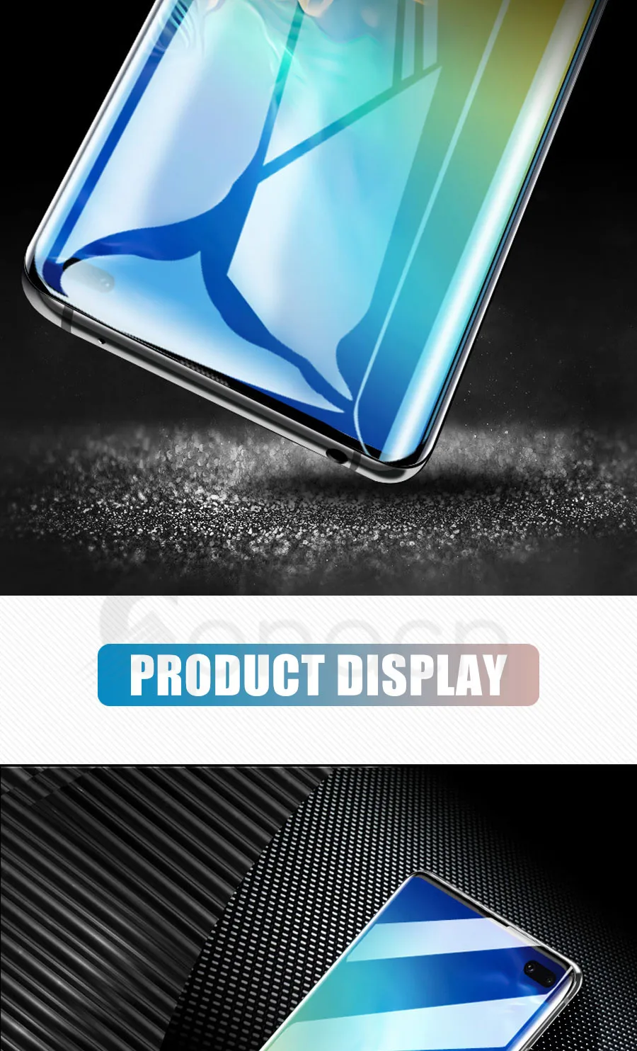 30D Защитное стекло для samsung Galaxy S10 S9 S8 Plus S10e Note 8 9 S7 Edge, закаленное защитное стекло, чехол