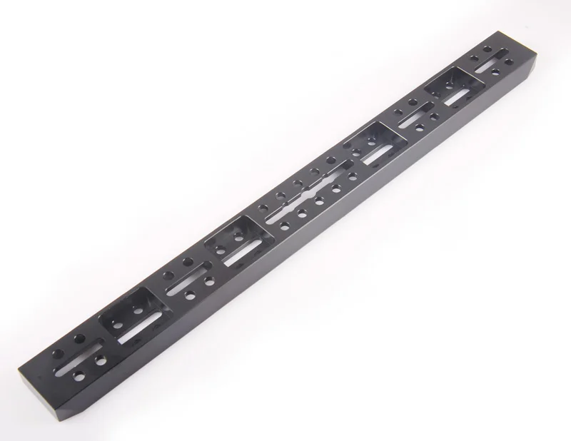 dovetail plate black Аксессуары V Серия ласточкин хвост пластина 40 см - Цвет: dovetail plate black