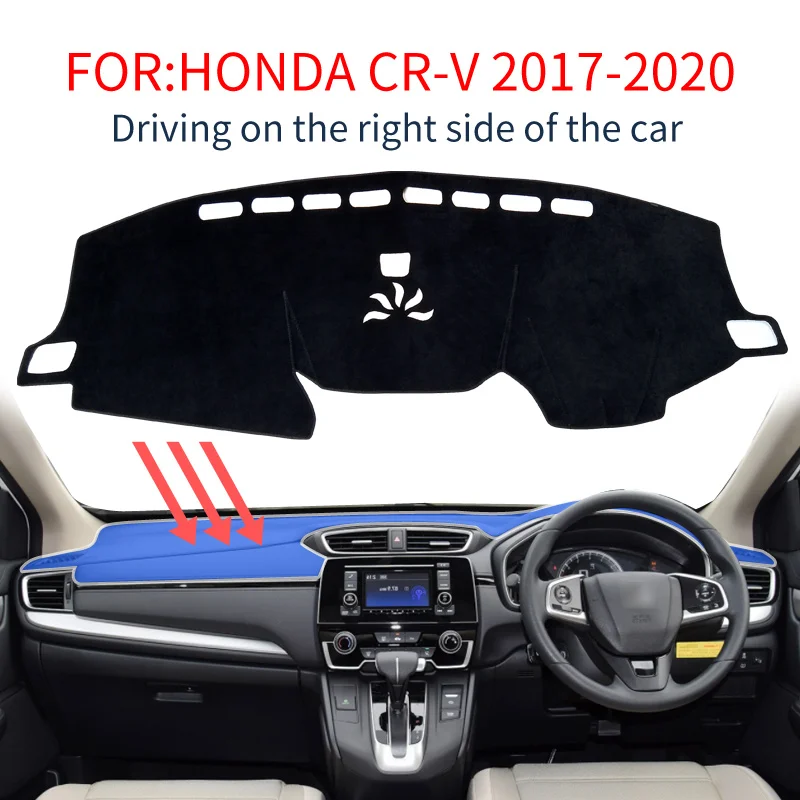 Коврик для приборной панели Smabee черный нескользящий коврик Honda CRV аксессуары 2017