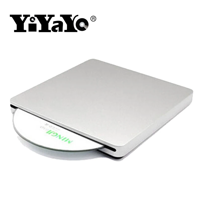 Внешний USB 2 0 CD/DVD рекордер YiYaYo|optical drive|dvd driveslot loading |