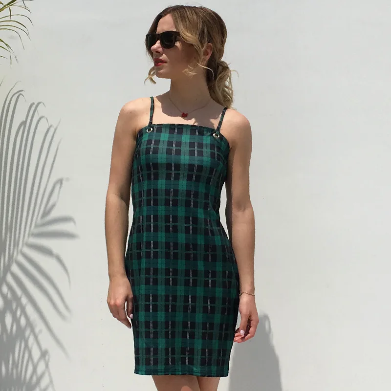 Женское модное зеленое мини-платье в стиле ретро vestido летнее женское платье