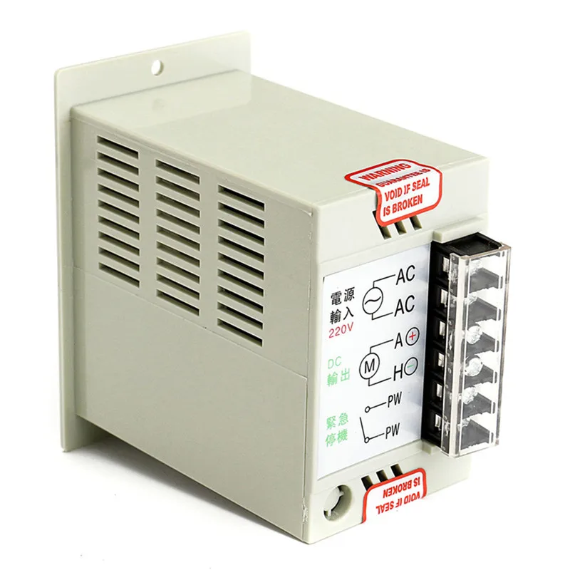 220В контроллер скорости переменного тока для 400 Вт Мотор постоянного 0 220 В