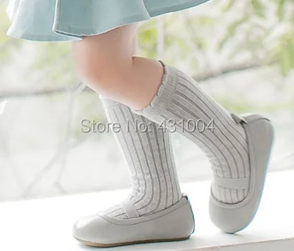 Kacakid/Новые осенние длинные носки для малышей Детские без пятки хлопковые