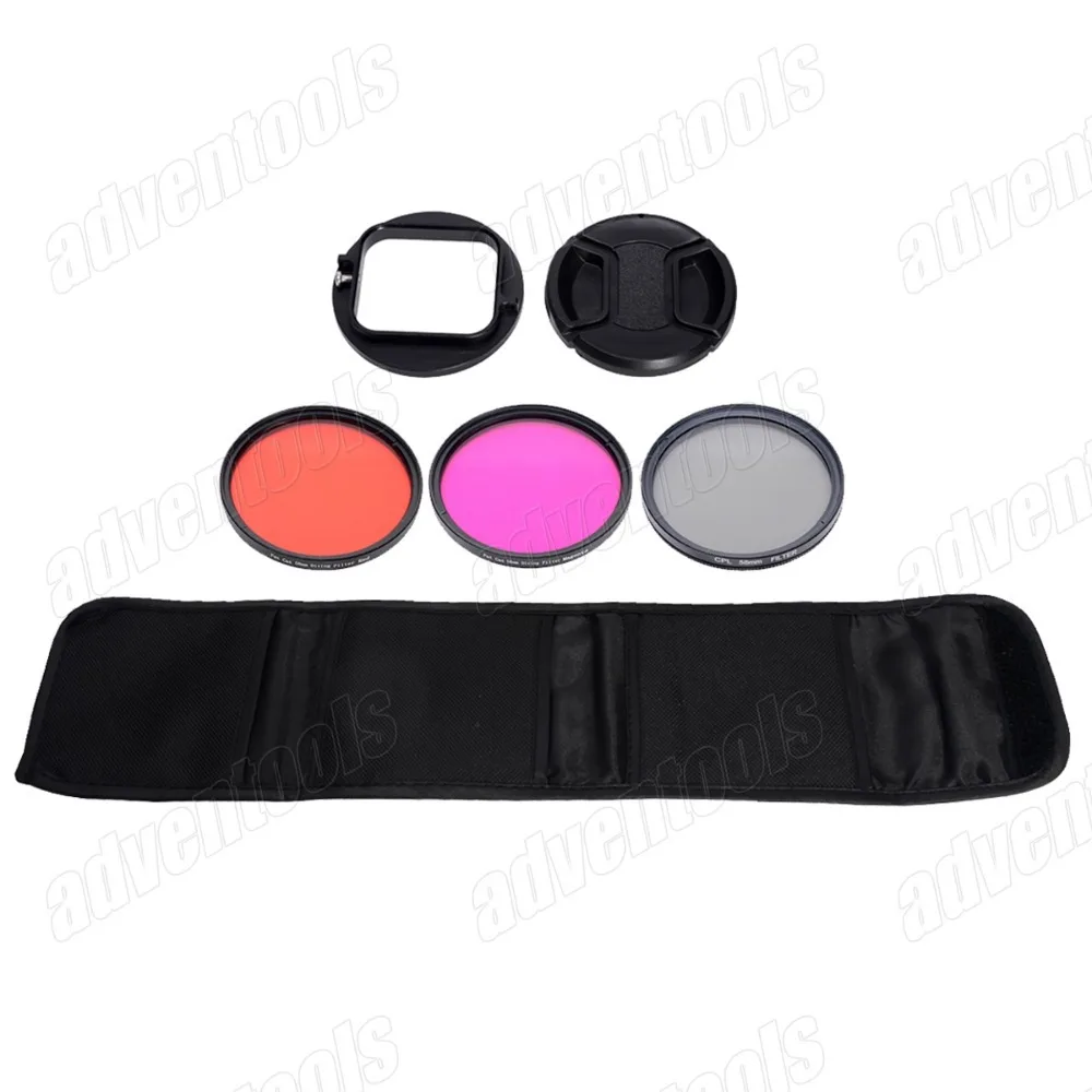 Новое поступление Профессиональный 58 мм подводный цвет-коррекция красный +