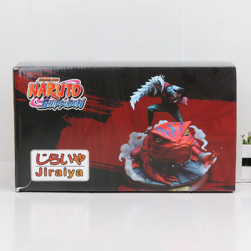 Gama Bunta in box NARUTO Jiraiya Gama Sennin Gama-Bunta экшн-фигурка игрушки кукла рождественский подарок Наруто shippden PVC Figuine Brinquedos - Цвет: Gama Bunta in box