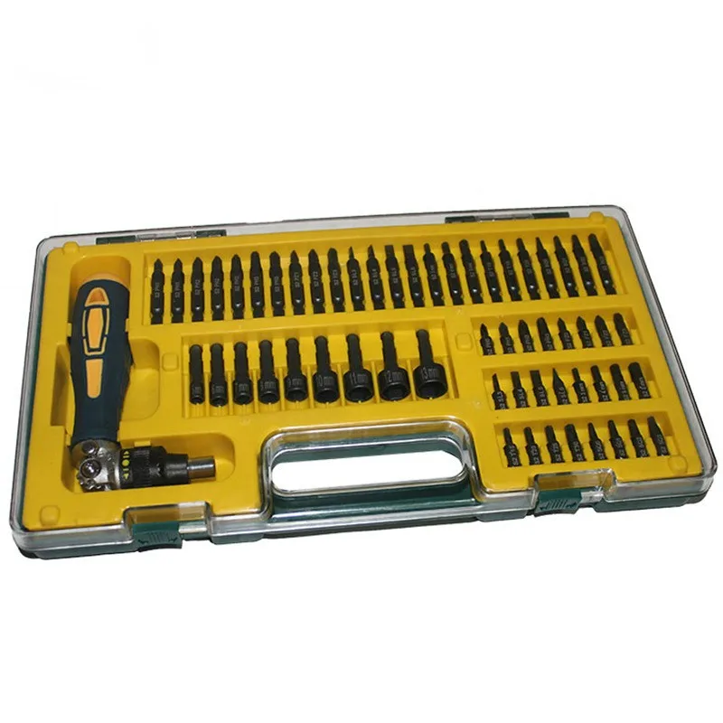 

58pcs kit auto repair tool kit S2 Screws Sockets harden repair tool family expenses tool mechanical service