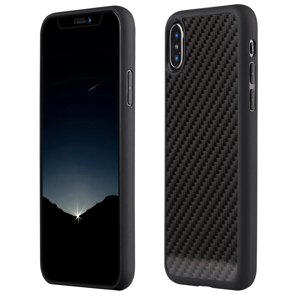 Tekace углеродного волокна ТПУ мобильного телефона чехол для Apple iPhone