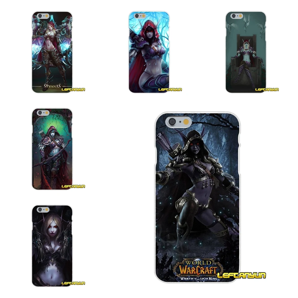 Силиконовый чехол для телефона World of Warcraft Sylvanas Windrunner Xiaomi Redmi 3 3S 4A 5A Pro Mi4 Mi4C Mi5S Mi6X Mi