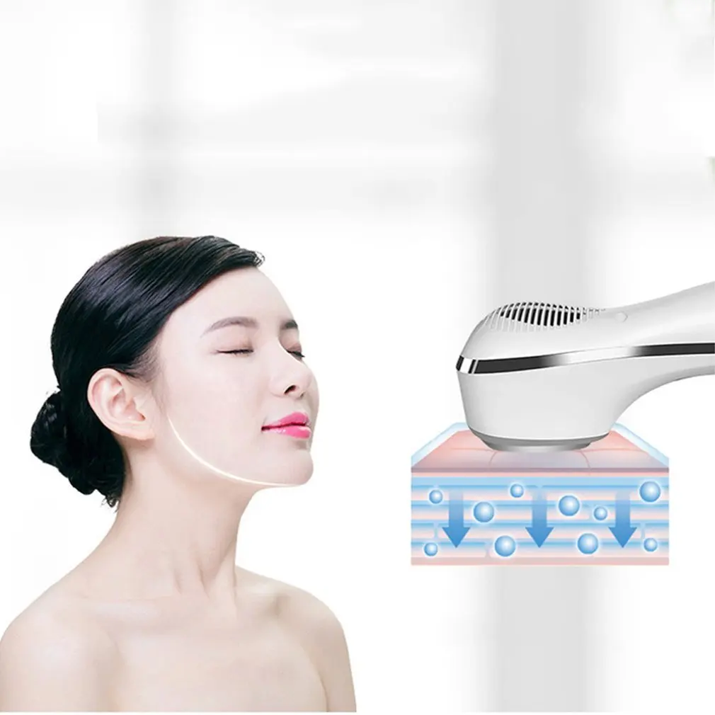 Цветной светильник для ухода за лицом Ультразвуковой экспортер Iontophoresis домашнее