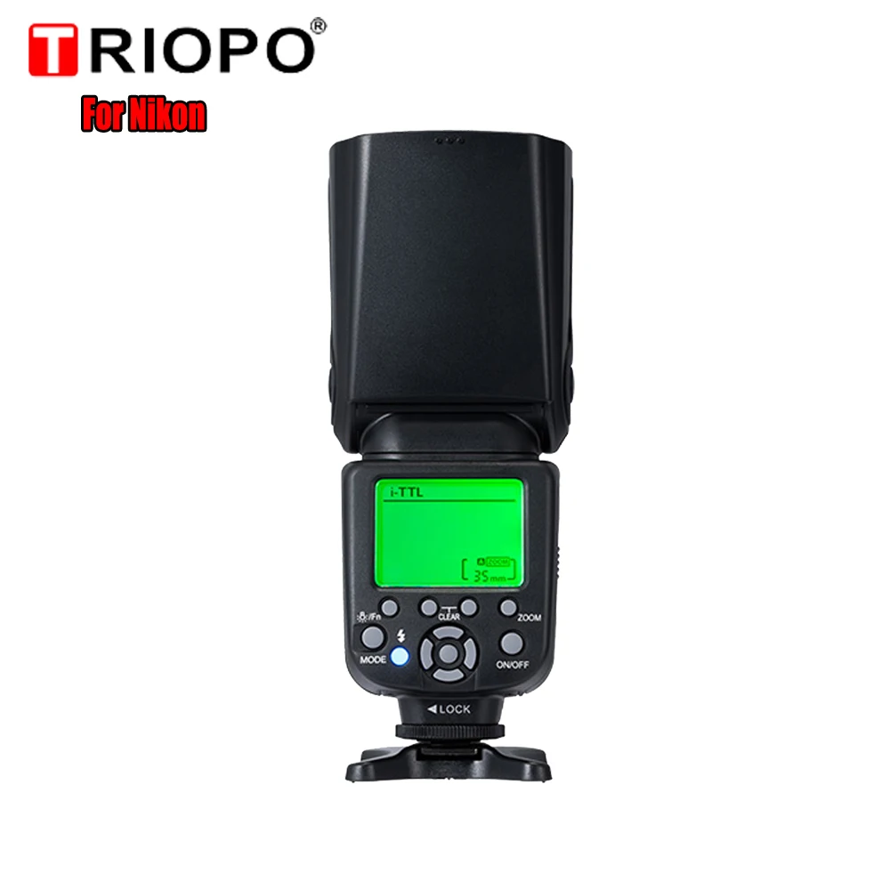 TR-982III for Nikon Triopo TR-982III вспышка светильник TR982III скорость lite высокоскоростная синхронная i-ttl вспышка 2,4G беспроводной мастер Slave для CANON/NIKON - Цвет: TR-982III for Nikon