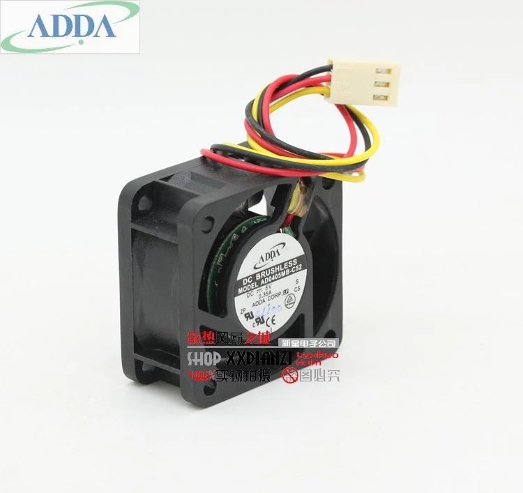 Оптовая продажа Оригинальный для ADDA AD0405MB-C52 4 см 40 мм 4020 DC 5V 0.35A сервер инвертор