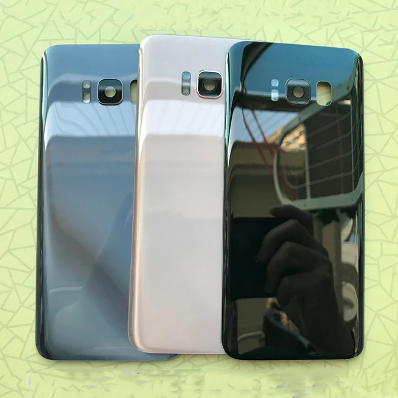 10 шт. для SAMSUNG Galaxy S8 G950 G950f + Plus G955 задняя крышка аккумулятора двери чехол Замена