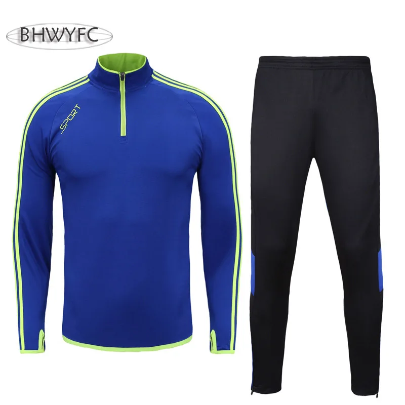 BHWYFC высокое качество Футбольные Майки футбольные майки тренировочный костюм для футбола костюм Maillot De Foot Sports