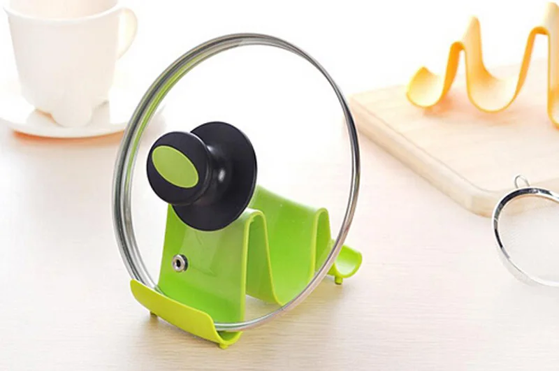 Горячая креативная Удобная волна дизайн кастрюля крышка Подставка держатель плита