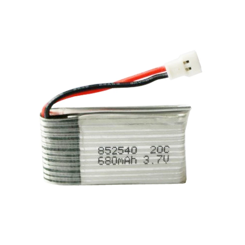 5 шт./лот 3 7 V 680 mAh литий-полимерный Батарея для Syma X5C X5SW 905 Cherson CX-30 модель самолета M68