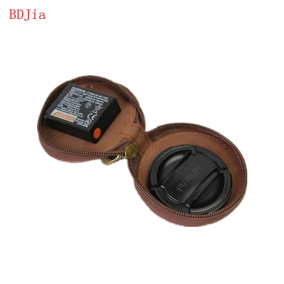 Новый роскошный кожаный чехол для камеры Fujifilm из искусственной кожи с отверстием