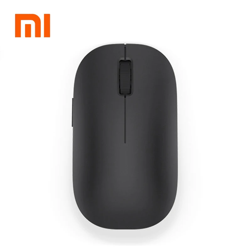 Black Оригинальная Xiaomi mi беспроводная мышь 1200 точек/дюйм 2,4 ГГц оптическая мышь mi ni портативная мышь для Macbook mi ноутбук компьютерная мышь - Цвет: Black