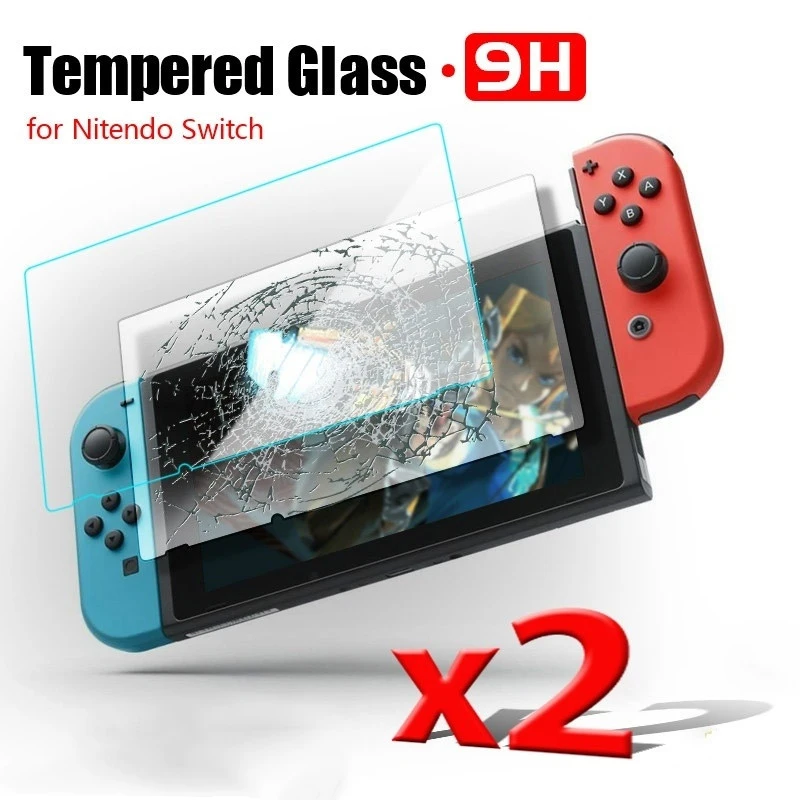 Закаленное стекло Защита экрана для Nintendo Switch Nitendo стеклянная пленка закаленное