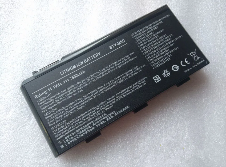 7800 мА/ч BTY M6D Батарея для MSI GT783H GX660 GX660DX GX70H GX780R GX780 GT70 GT760 GT60 GT670|battery for msi|for msimsi gx660 battery