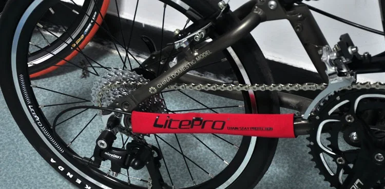 Litepro велосипедная цепь защитное снаряжение Рама защита цепи крепится MTB горный