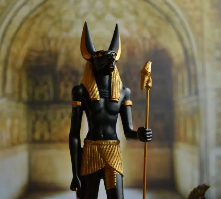 Мумия возвращается древних египетских идолов Anubis украшение "Собака" Horus Patronos туристические сувениры счастливые украшения фигурки ремесла