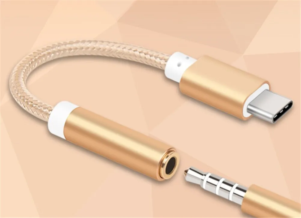 1 шт. USB Type C на 3 5 кабель для наушников адаптер Usb папа мм AUX аудио разъем Letv 2 2pro Max2