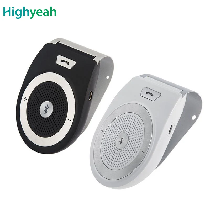 Автомобильный комплект громкой связи Bluetooth мини козырек 4 1 EDR Беспроводной Aux MP3