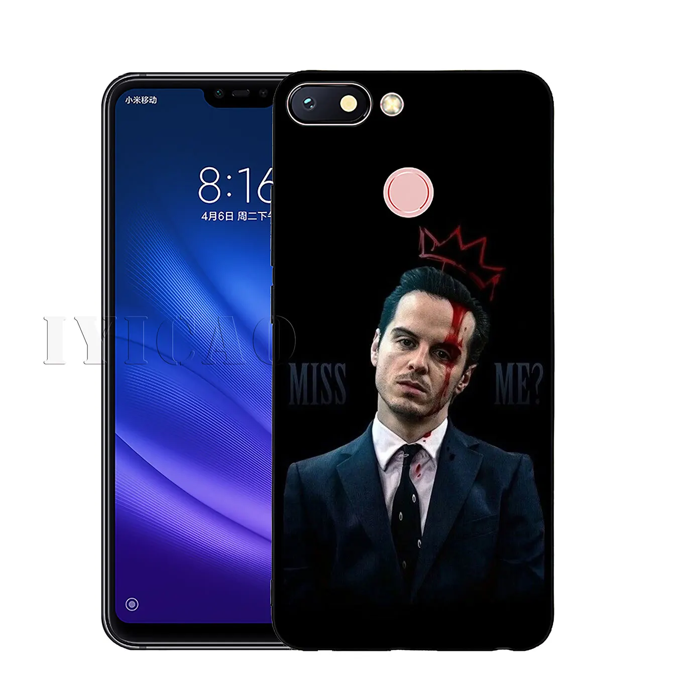 IYICAO 221B Sherlock Benedict Soft Silicone Phone Case for Xiaomi Redmi K30 K20 8A 7A 6A 5A S2 GO Note 8 8T 7 5 6 Pro Cover |
