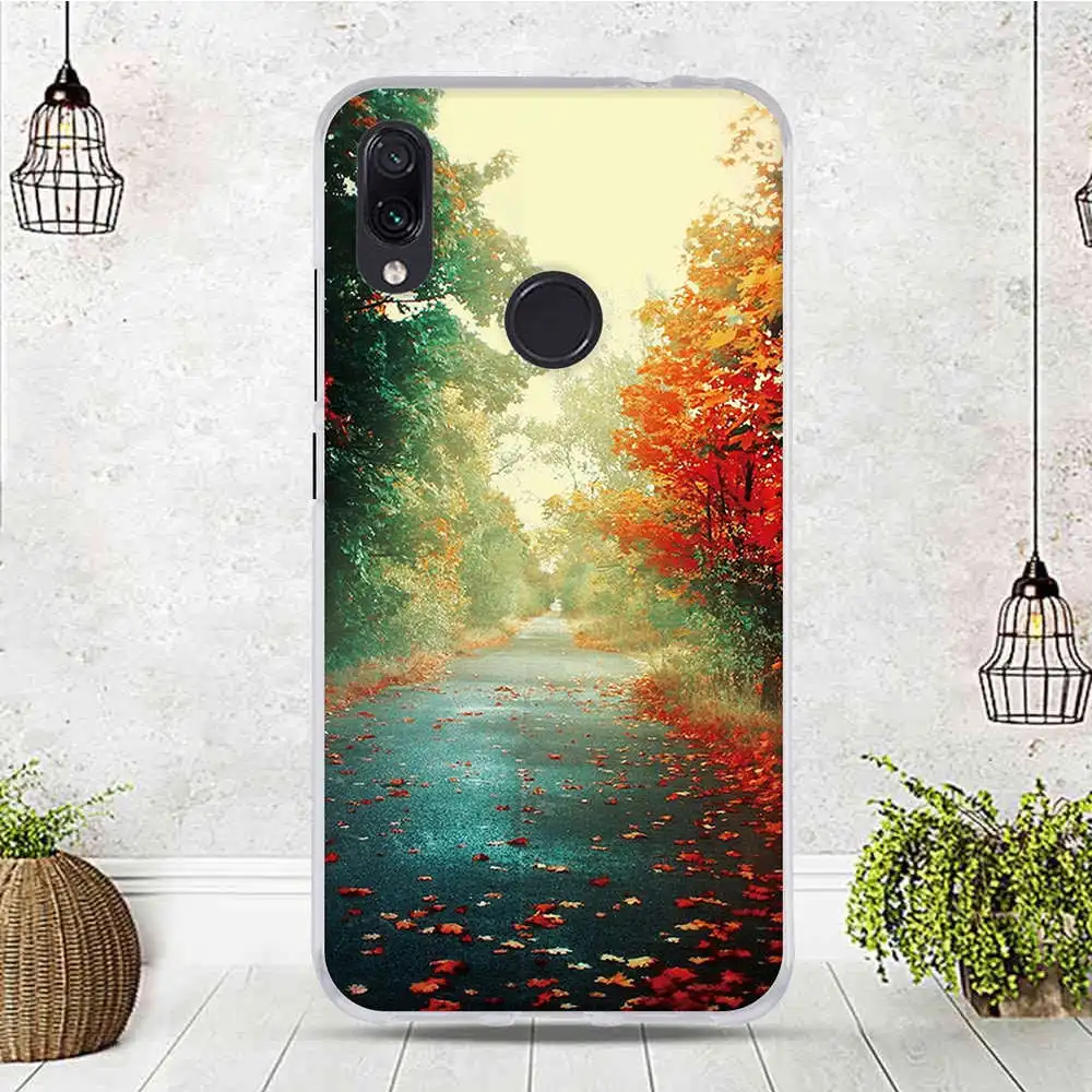 24 Для xiaomi redmi note 7 чехол для телефона задняя крышка для Note 7 Pro Capa Мягкий ТПУ силиконовый чехол s сумки для xiaomi redmi note 7 pro Чехол - Цвет: 24