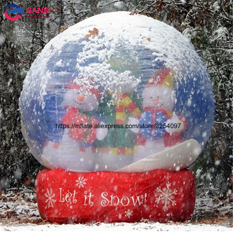 Оптовая продажа надувной Рождественский шарик 3 м диаметром 0 5 мВ украшение в