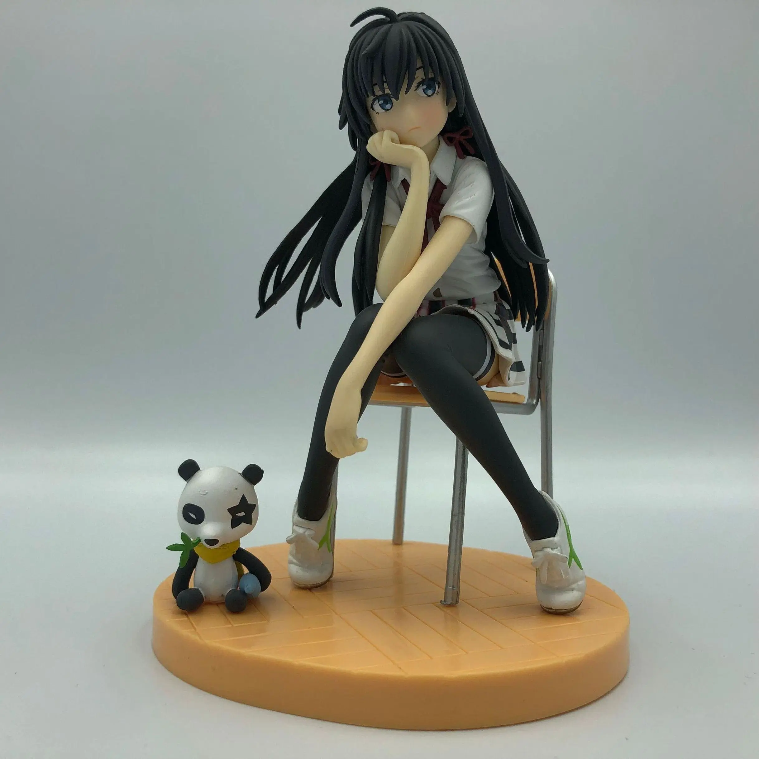 " аниме Моя Подростковая романтическая комедия SNAFU Yukinoshita Yukino сидит на стуле ver. В коробке 14 см ПВХ фигурка модель куклы игрушки подарок