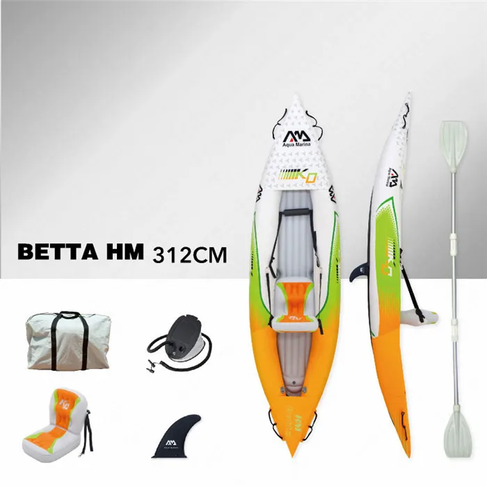Аква Марина новинка 2019 Betta HM надувная лодка с двумя лицами рыбацкая гребная