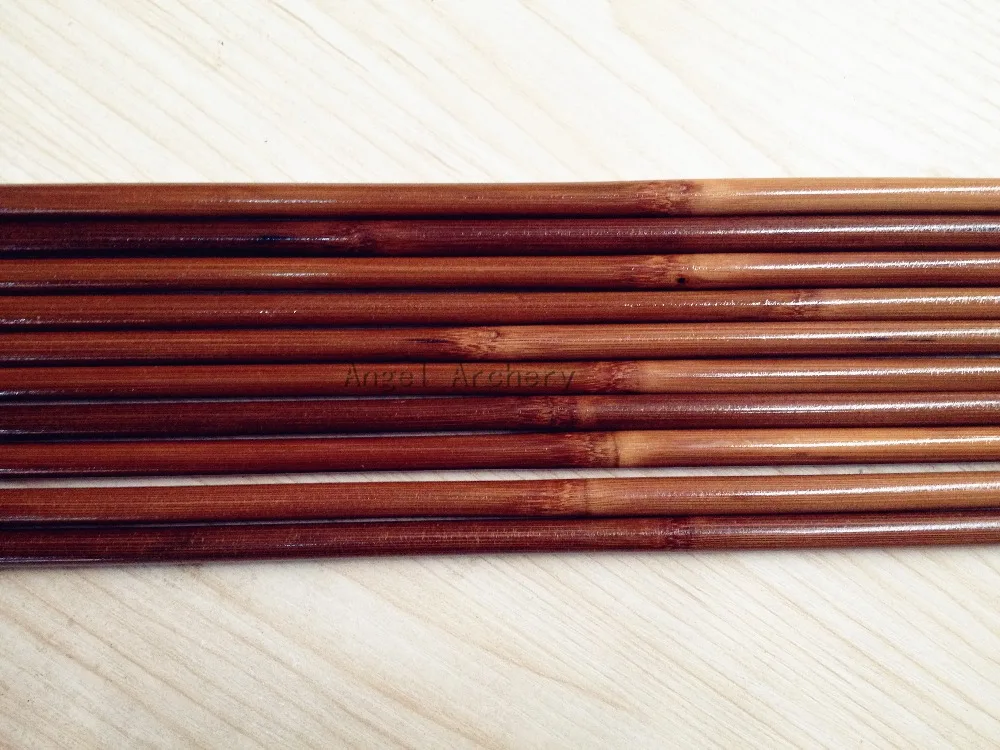 12 шт./24 шт. прямые бамбуковые валы для DIY стрелы стрельбы из лука длинный охотничий