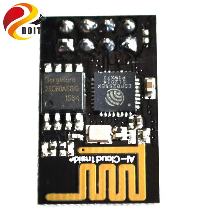 Беспроводной приемопередатчик DOIT ESP8266 ESP01 модуль беспроводной связи Wi Fi отправка