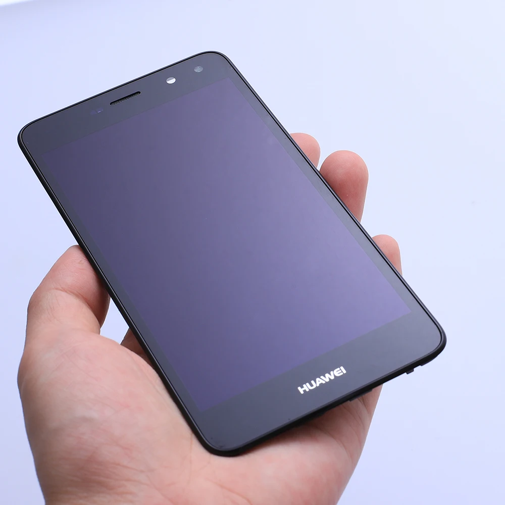 ЖК дисплей и дигитайзер сенсорного экрана в сборе с рамкой для Huawei Nova Young 4G LTE / Y6 2017