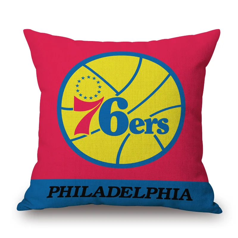 Баскетбольный чехол для подушки 3 шт. льняной дивана 45x45 см (17 72x17 72 дюйма)|cushion