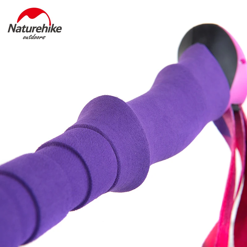 Походные палки NatureHike треккинговые сверхлегкие складные для прогулок